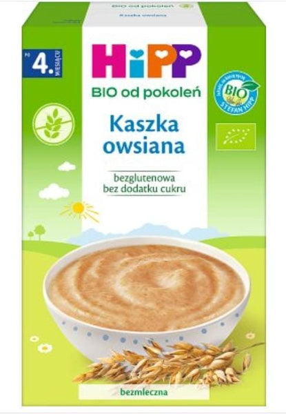 HiPP Organic Grain Porridge 100% Oats 200g