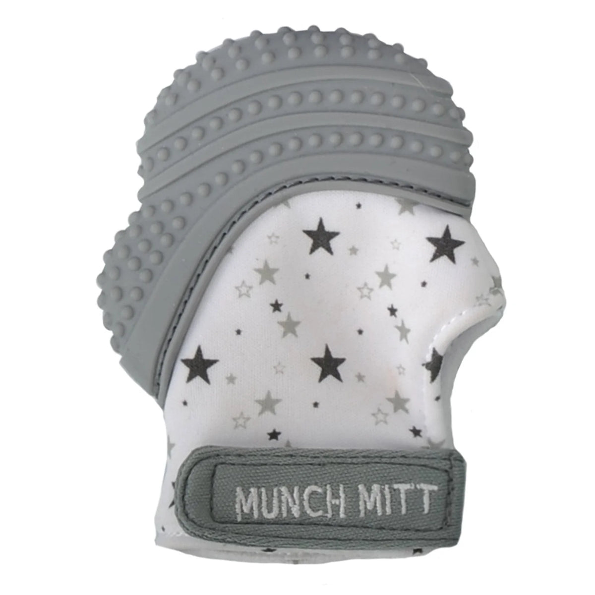 MUNCH MITT GRAY STARS – Love Organic Baby