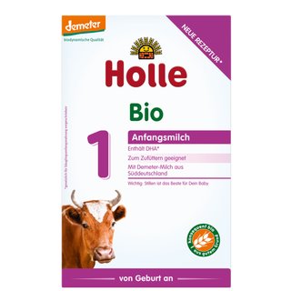 Holle Organic Infant Cow Formula 1 -400g (12 boxes)