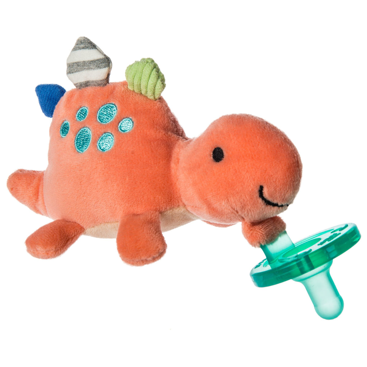 Pebblesaurus WubbaNub Pacifier Love Organic Baby