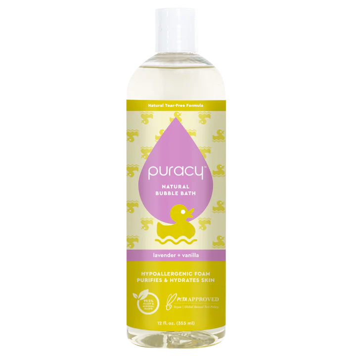 Natural Baby Bubble Bath - Lavender & Vanilla - 12oz