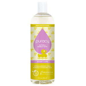 Natural Baby Bubble Bath - Lavender & Vanilla - 12oz