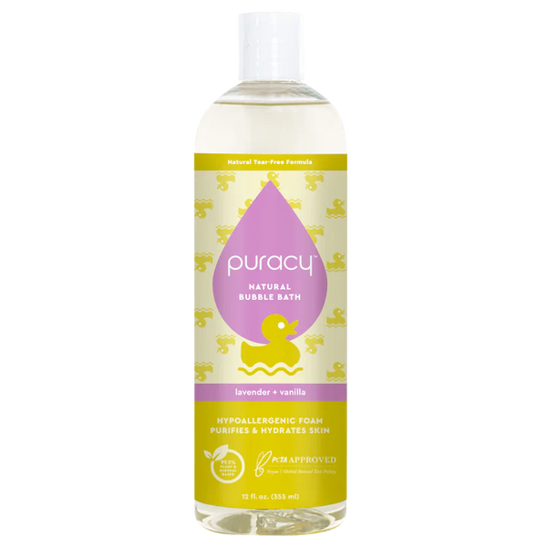 Natural Baby Bubble Bath - Lavender & Vanilla - 12oz