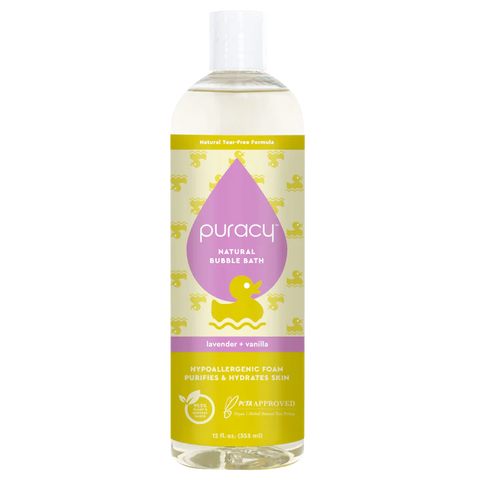 Natural Baby Bubble Bath - Lavender & Vanilla - 12oz