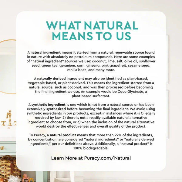 Natural Baby Laundry Detergent - Free & Clear - 16oz