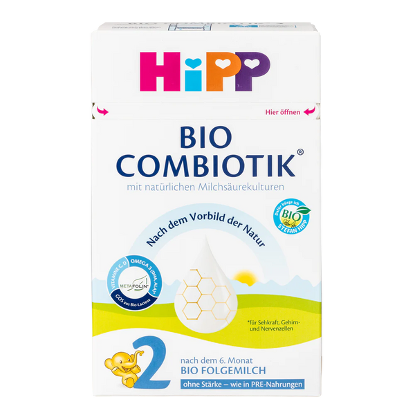 HiPP Stage 2 German NO Starch - Organic Combiotik Formula (600g) (4 boxes)