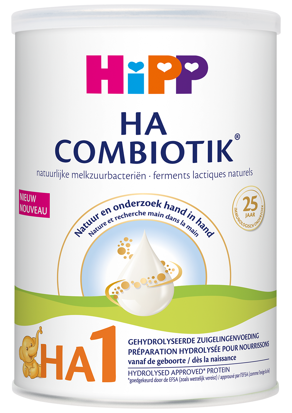 Hipp Dutch HA1 (Hypoallergenic) from Birth-800g (4 cans)