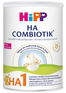 Hipp Dutch HA1 (Hypoallergenic) from Birth-800g (12 cans)