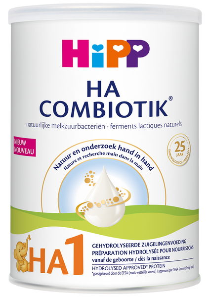 Hipp Dutch HA1 (Hypoallergenic) from Birth-800g (12 cans)