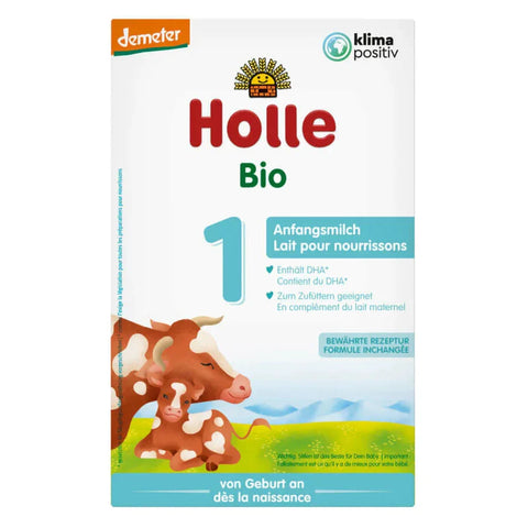 Holle Organic Infant Cow Formula 1 - 400g (18 boxes)