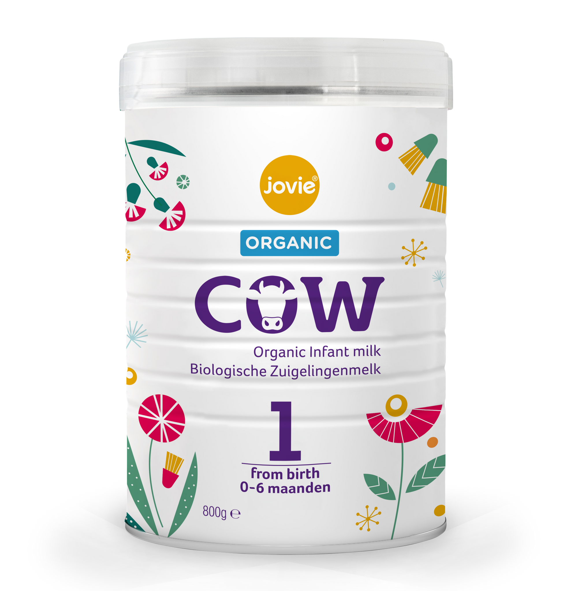 Jovie Organic Infant Cow Milk - Stage 1 (4 cans)