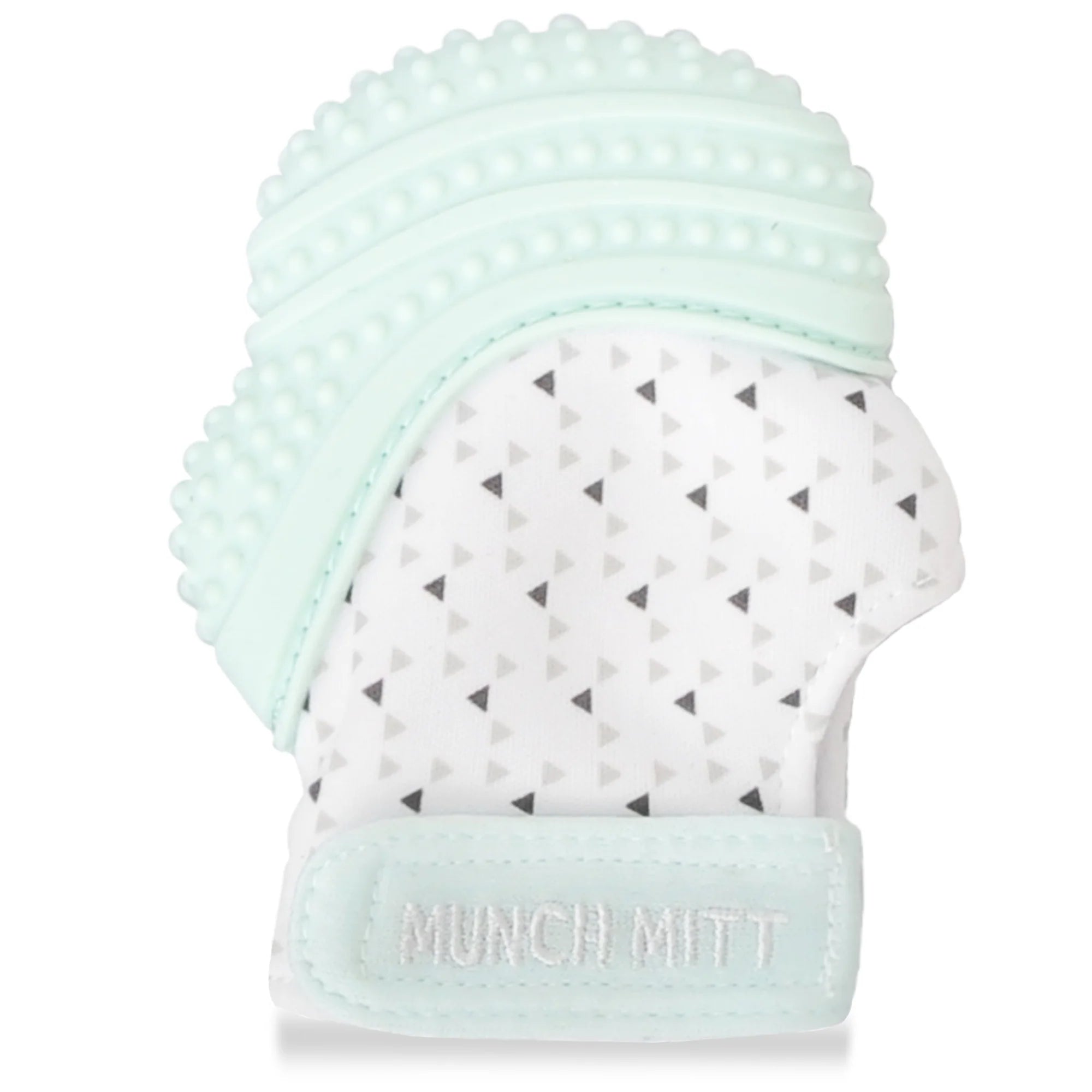MUNCH MITT - MINT GREEN - TRIANGLES