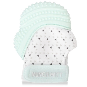 MUNCH MITT - MINT GREEN - TRIANGLES