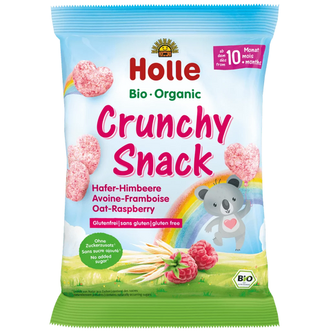 Holle Organic Crunchy Snack Oat-Raspberry (25g)