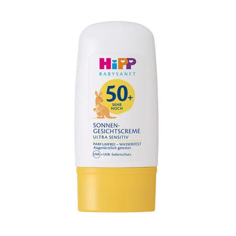 HiPP Face Sunscreen Cream SPF50+ Ultra Sensitive - Safe from Birth (30ml)