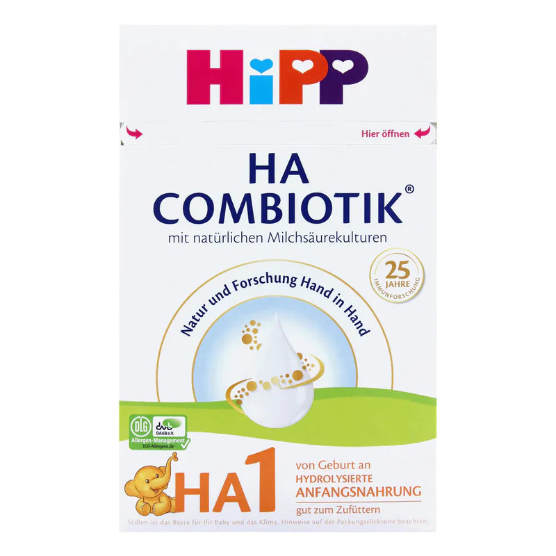 HiPP Hypoallergenic HA1 Combiotic Infant Milk Formula (600g) (4 boxes)