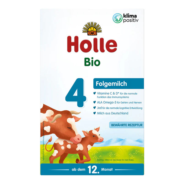 Holle Organic Grown-up Milk 4 (12 Boxes) - With DHA