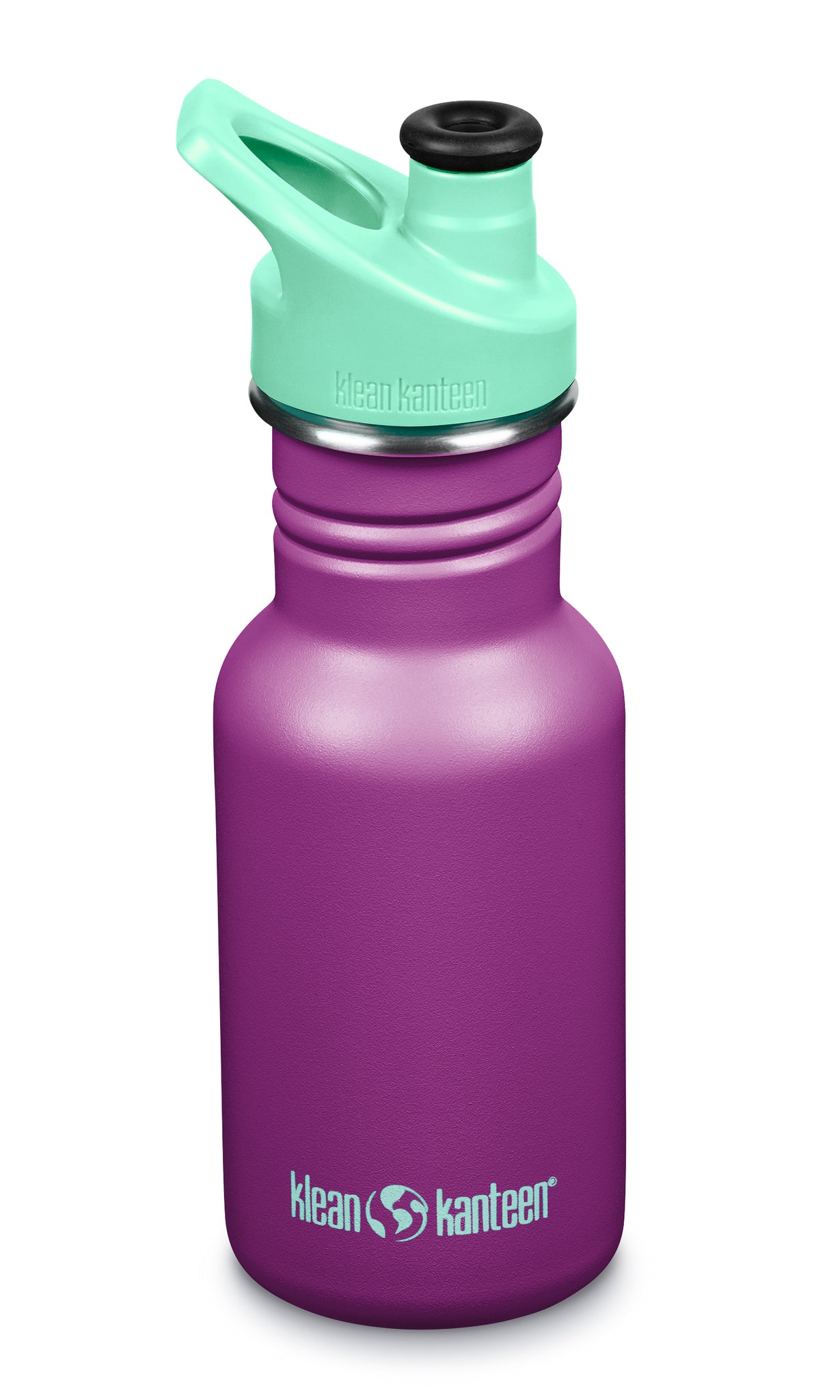 Klean Kanteen Bottle 12oz Kid Classic Narrow Sport Sparkling Grape