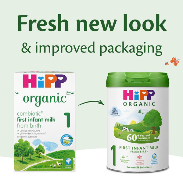 HiPP Organic First Infant Milk 1 (800g) UK (4 Cans)