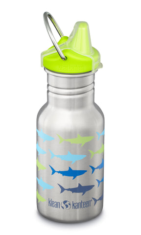 Kid Classic Narrow 12oz (w/ Sippy) Sharks