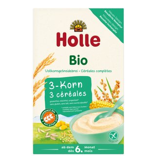 Holle Organic 3-Grain Porridge 250g – Love Organic Baby