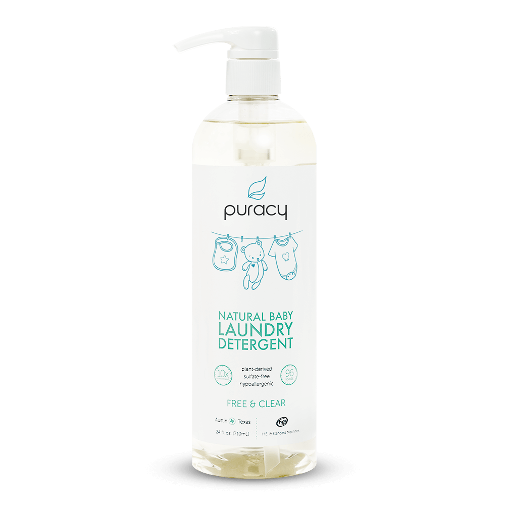 Natural Baby Laundry Detergent - Free & Clear - 24oz