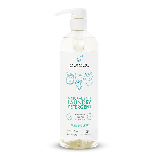 Natural Baby Laundry Detergent - Free & Clear - 24oz
