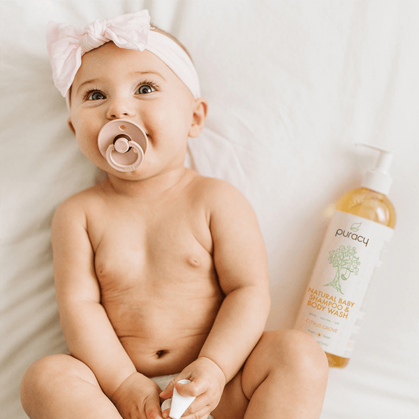 Natural Baby Shampoo & Body Wash -Citrus Grove - 16oz