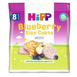 HiPP Organic Blueberry Rice Cakes 30g