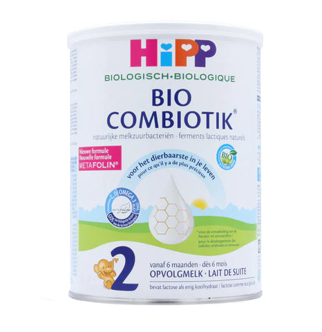 HiPP Dutch Stage 2 Organic Bio Combiotik Follow-on Milk w/ Metafolin® (12 cans)