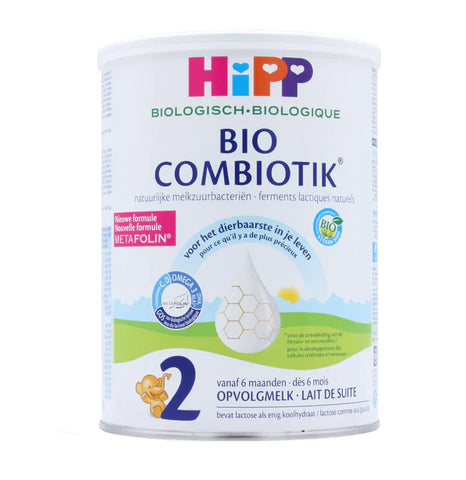 HiPP Dutch Stage 2 Organic Bio Combiotik Follow-on Milk w/ Metafolin® (4 cans)
