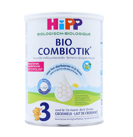 HiPP Dutch Stage 3 Organic Bio Combiotik Growing Up Milk Formula w/ Metafolin® (6 cans)