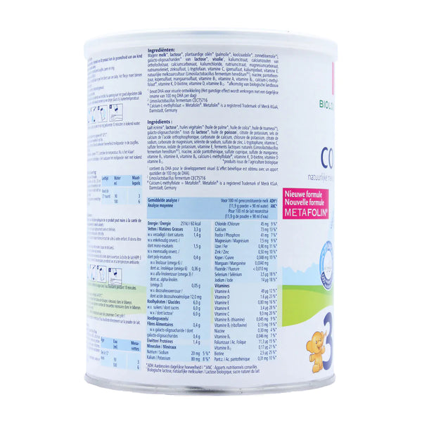 HiPP Dutch Stage 3 Organic Bio Combiotik Growing Up Milk Formula w/ Metafolin® (4 cans)
