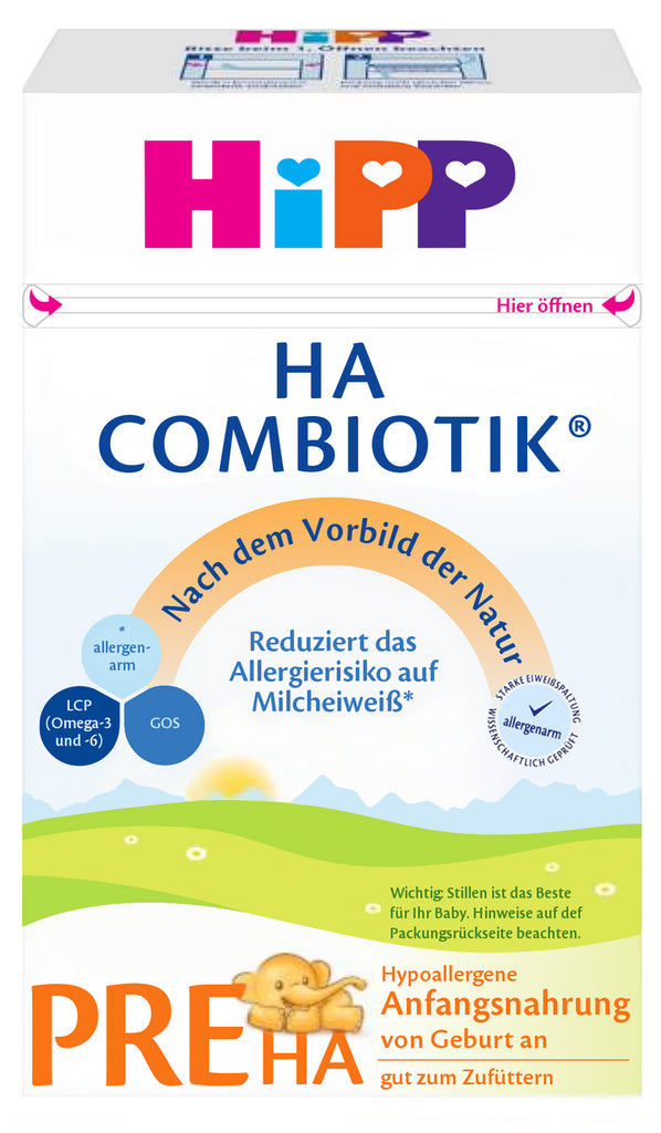 HiPP Hypoallergenic HA PRE Combiotic Infant Milk Formula 600g 4