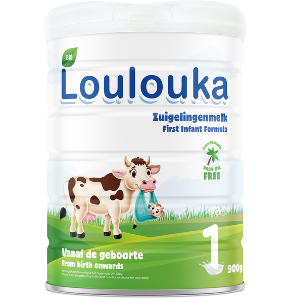 Loulouka Organic (Bio) Infant Milk Formula Stage 1 (900g) (12 cans)