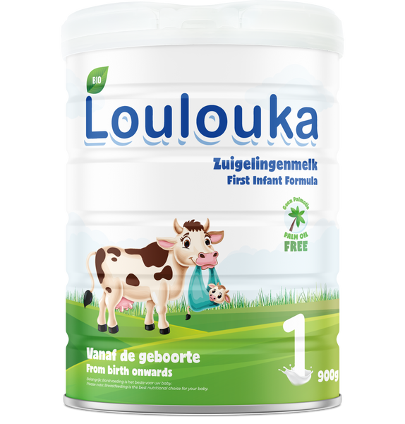 Loulouka Organic (Bio) Infant Milk Formula Stage 1 (900g) (6 cans)