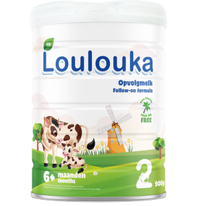 Loulouka Stage 2 Organic (Bio) Follow-on Formula (900g) (4 cans)