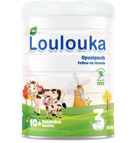 Loulouka Stage 3 Organic (Bio) Follow-on Formula (900g) (6 cans)