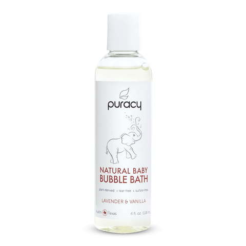 Natural Baby Bubble Bath - Lavender & Vanilla - 4oz