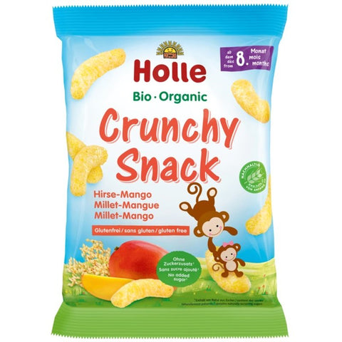 Holle Organic Crunchy Snack Millet-Mango (25g)