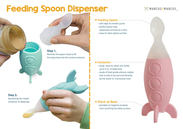 Rocket Feeding Spoon Dispenser