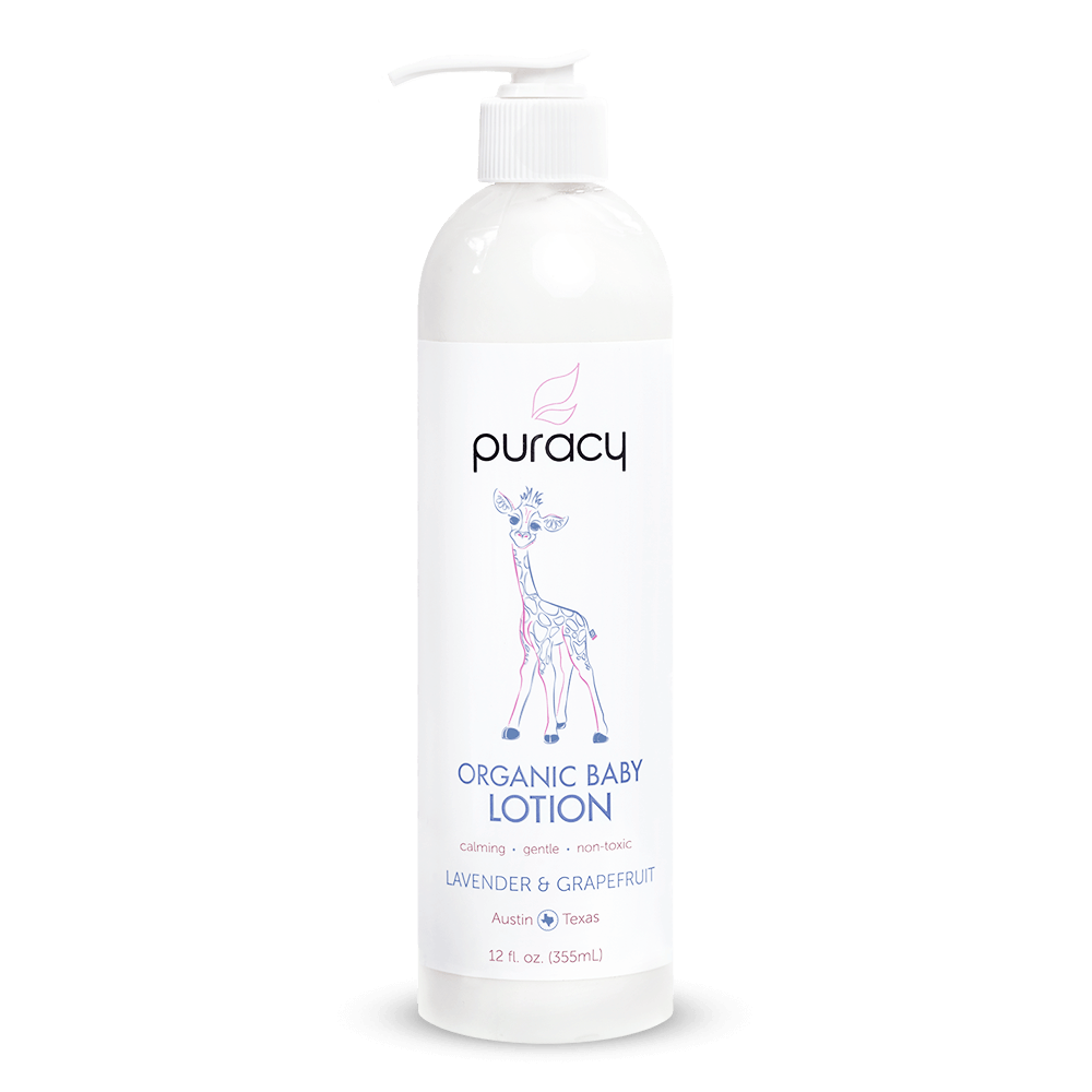 Organic Baby Lotion - Lavender & Grapefruit - 12oz