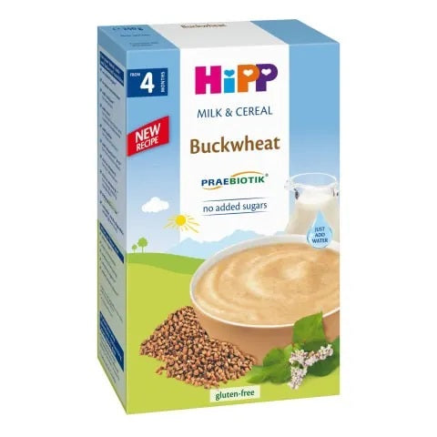 HiPP Organic Buckwheat Milk & Cereal 200g – Love Organic Baby