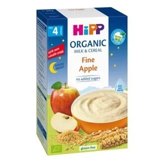 HiPP Organic Good Night Fine Apple Milk & Cereal 250g