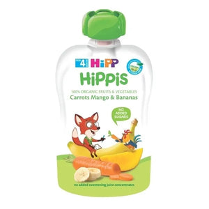 HiPP Hippis Carrots Mango & Bananas Puree 100g