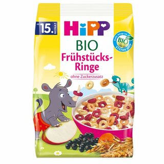 HiPP Organic Breakfast Rings 135g