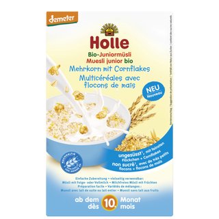 Holle Organic Junior Muesli Multigrain with Cornflakes 250g