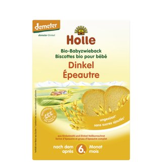 Holle Organic Spelt Baby Rusks 200g