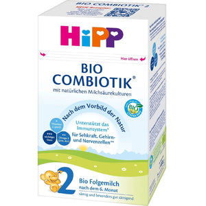 HiPP Stage 2 German - Organic Combiotik Formula (600g) (8 boxes)