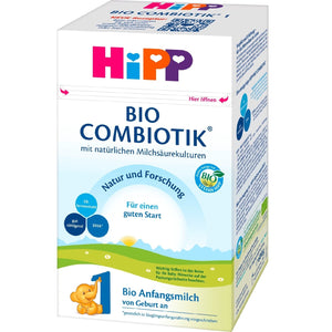 HiPP Stage 1 German - Organic Combiotik Formula (600g) (8 boxes)